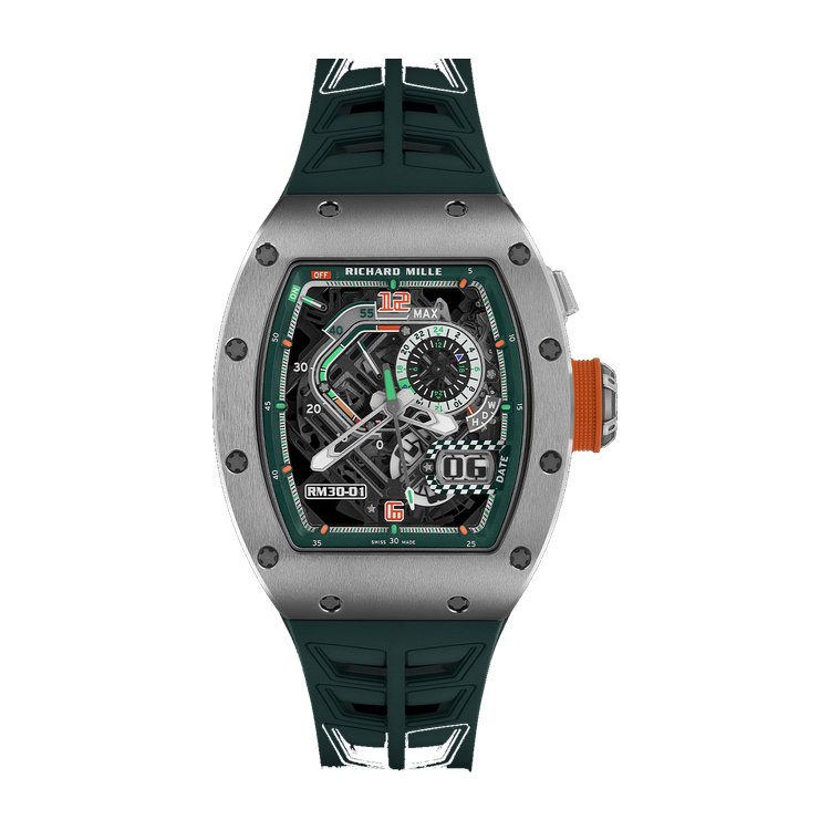 Richard Mille "Le Mans Classic" RM 30-01 Skeleton Titanium Rubber 42mm