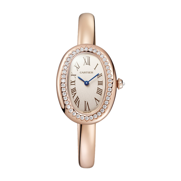 Cartier Baignoire Small Silver Rose Gold 23.1mm