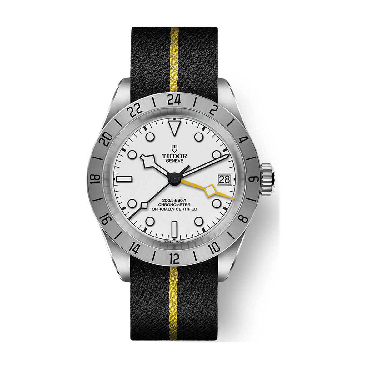 Tudor Black Bay Pro White Steel Fabric 39mm