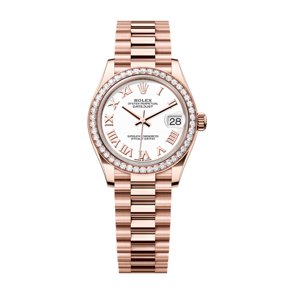 Rolex Datejust 31 White Rose Gold 31mm