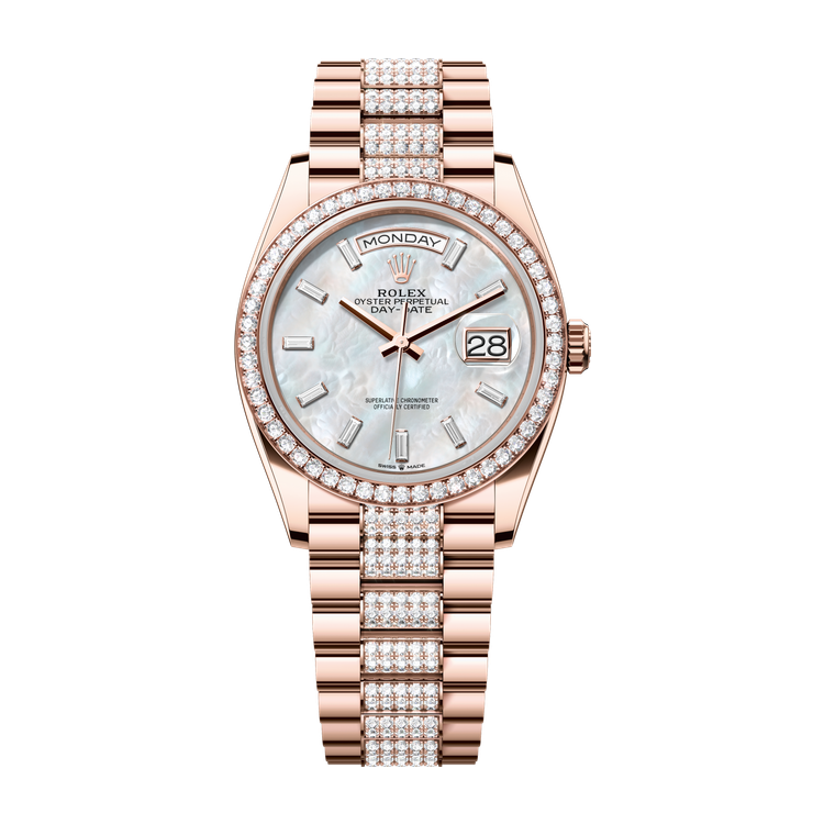 Rolex Day-Date 36 Mother of Pearl Rose Gold 36mm