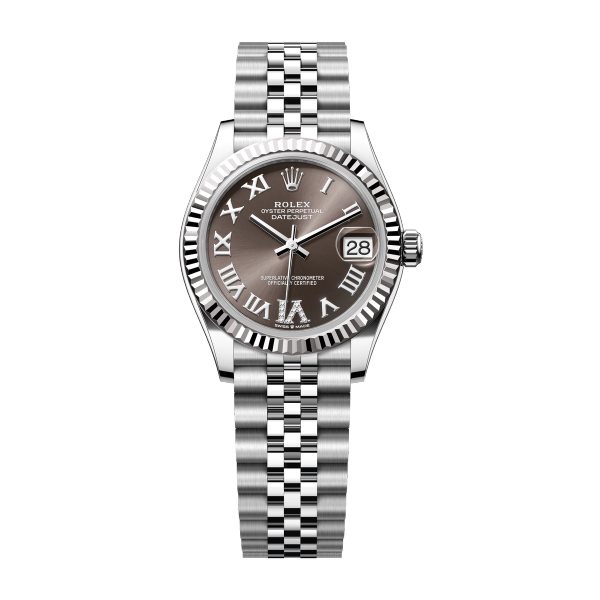 Rolex Datejust 31 Dark Grey Steel & White Gold 31mm