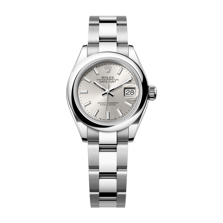 Rolex Lady-Datejust Silver Steel 28mm