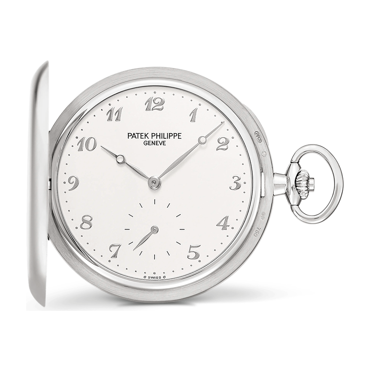 Patek Philippe Pocket Watches Silver White Gold 48mm