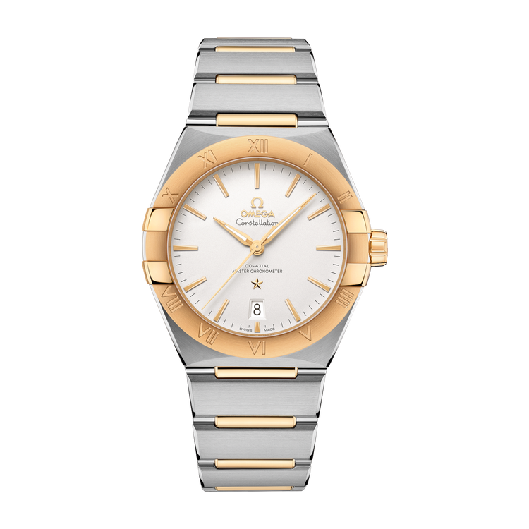 Omega Constellation Silver Two-Tone 39mm