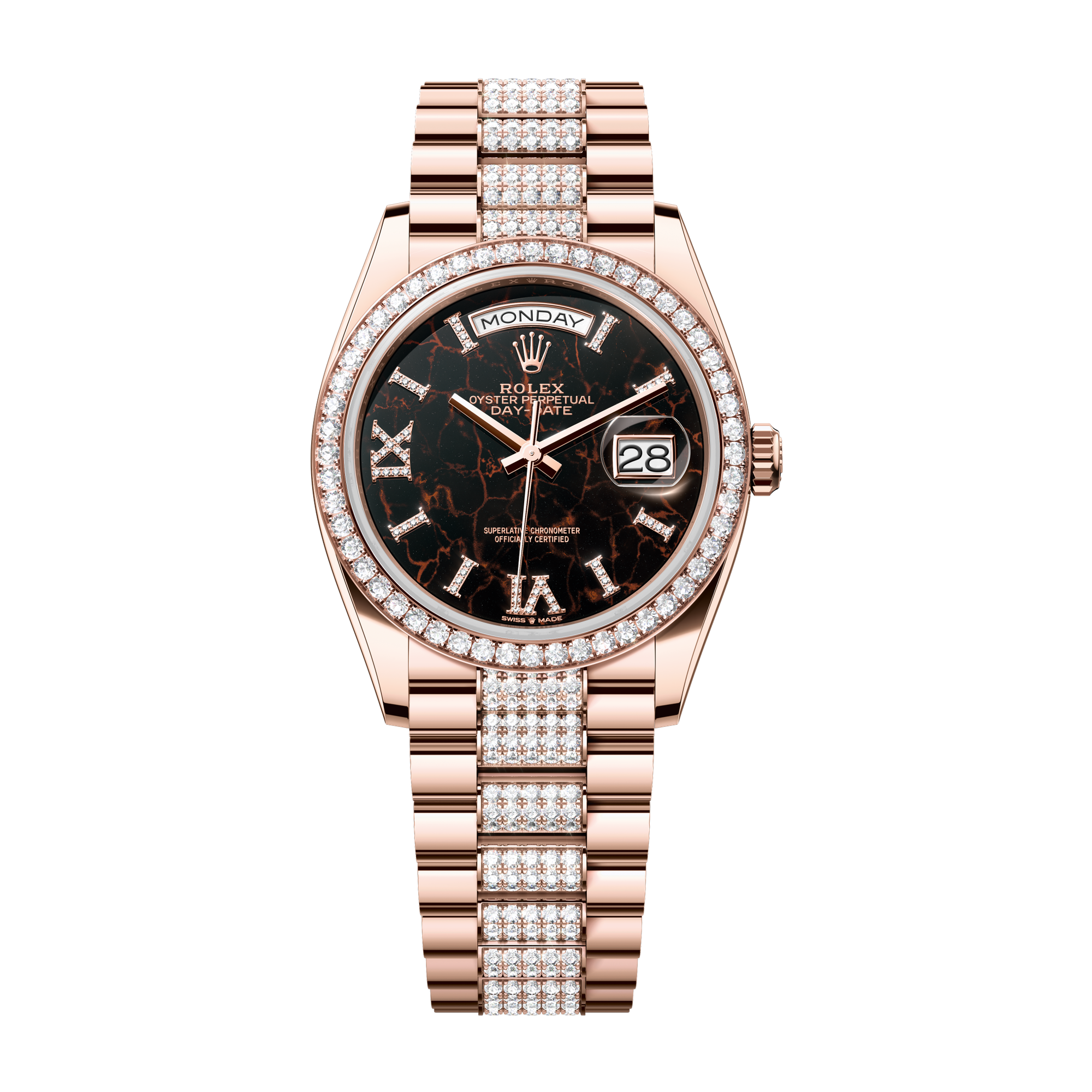 Rolex Day-Date 36 Brown Rose Gold 36mm