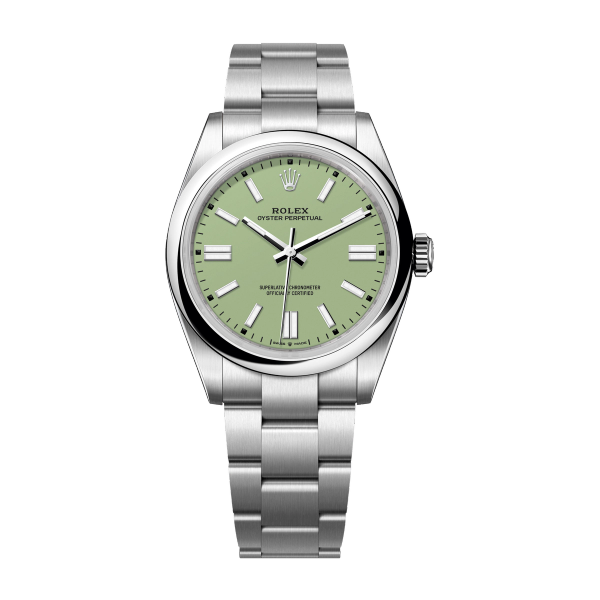 Rolex Oyster Perpetual 41 Green Steel 41mm