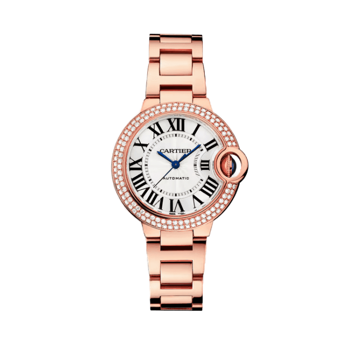 Cartier Ballon Bleu Small White Rose Gold 33mm