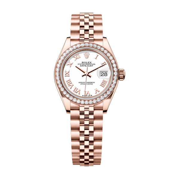 Rolex Lady-Datejust White Rose Gold 28mm