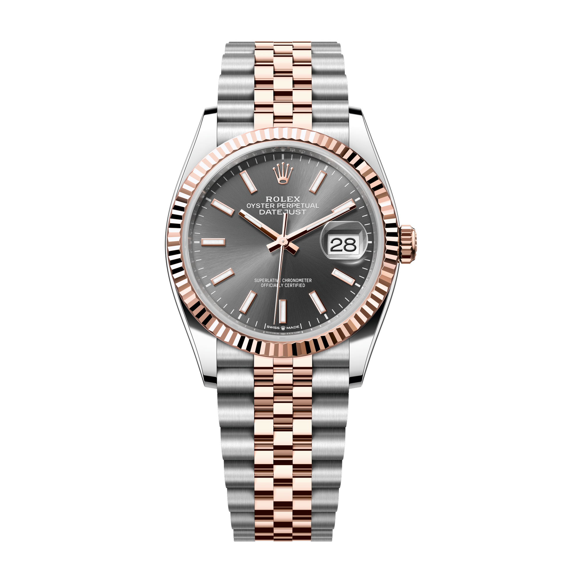 Rolex Datejust 36 Dark Grey Two-Tone 36mm