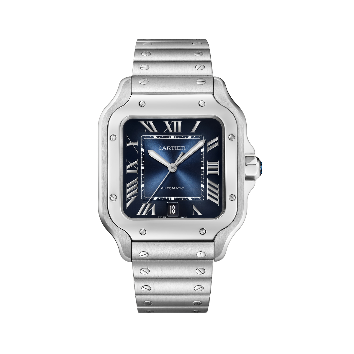 Cartier Santos de Cartier Large Blue Steel 39.8mm