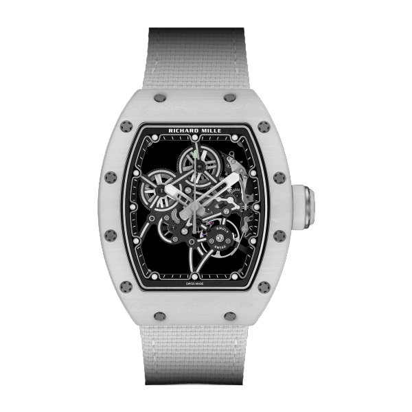 Richard Mille RM 55-01 Skeleton Carbon Rubber 37.95mm