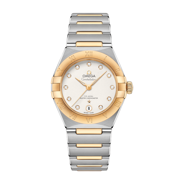 Omega Constellation Silver Two-Tone 29mm