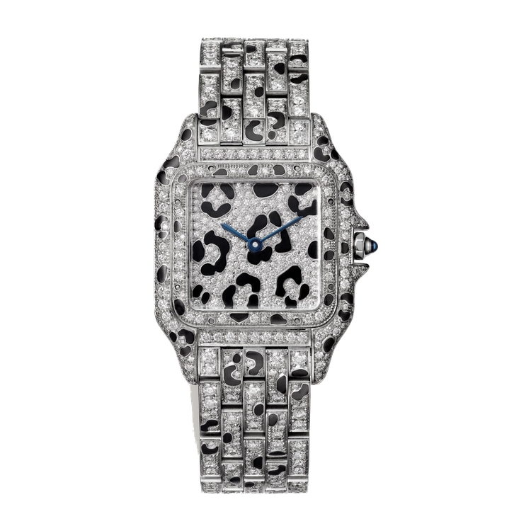 Cartier Panthère de Cartier Medium Diamond Pave White Gold 26.7mm