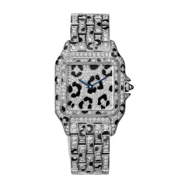 Cartier Panthère de Cartier Medium Diamond Pave White Gold 26.7mm