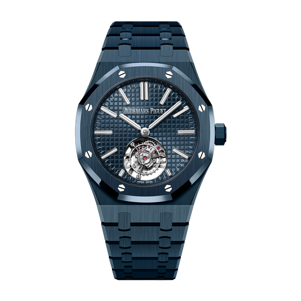 Audemars Piguet Royal Oak Selfwinding Flying Tourbillon Blue Ceramic 41mm