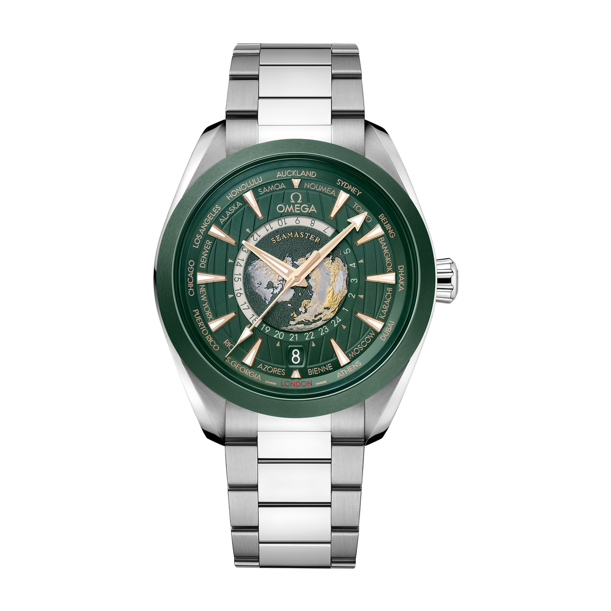 Omega Seamaster Aqua Terra 150M Green Steel 43mm