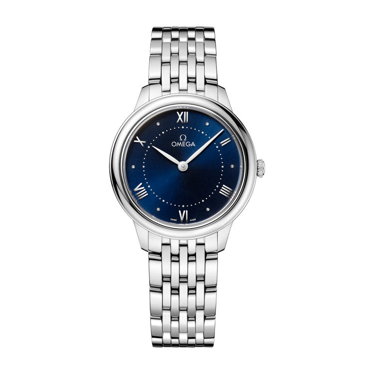 Omega De Ville Prestige Blue Steel 30mm