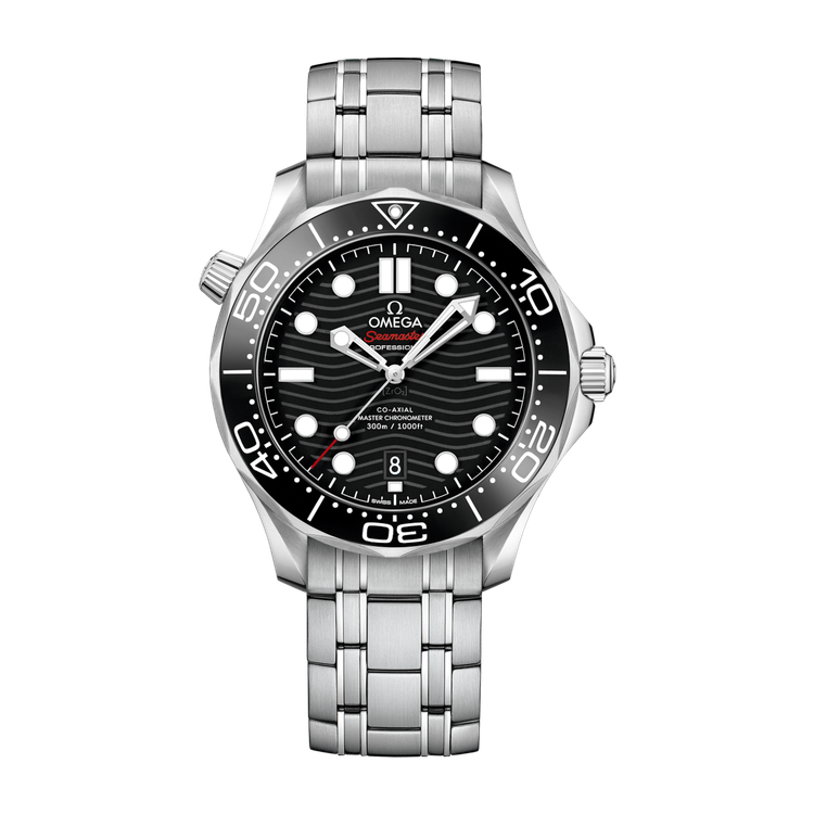 Omega Seamaster Diver 300M Black Steel 42mm
