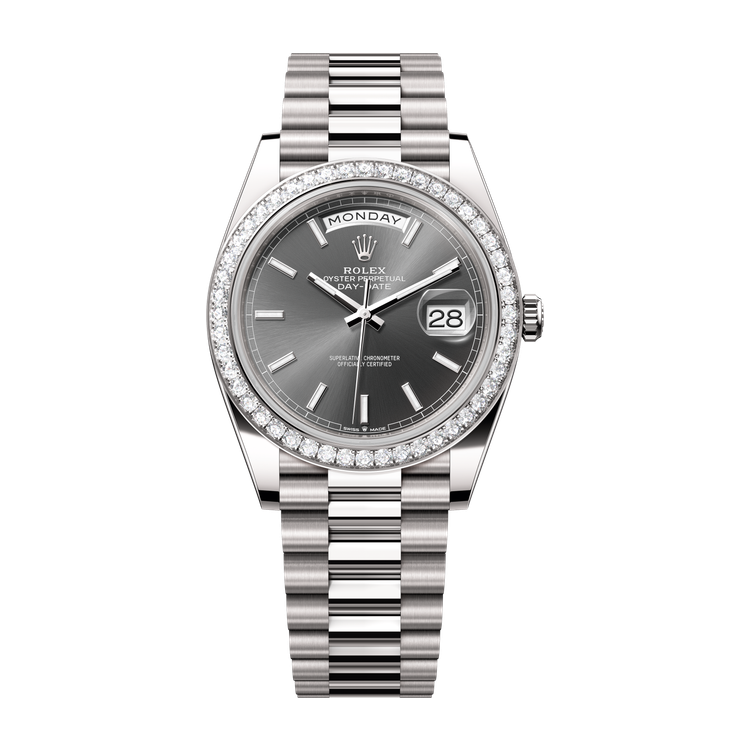 Rolex Day-Date 40 Dark Grey White Gold 40mm