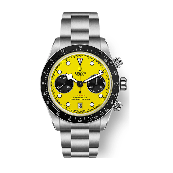 Tudor "Bumblebee" Black Bay Chrono 39 Yellow Steel 39mm