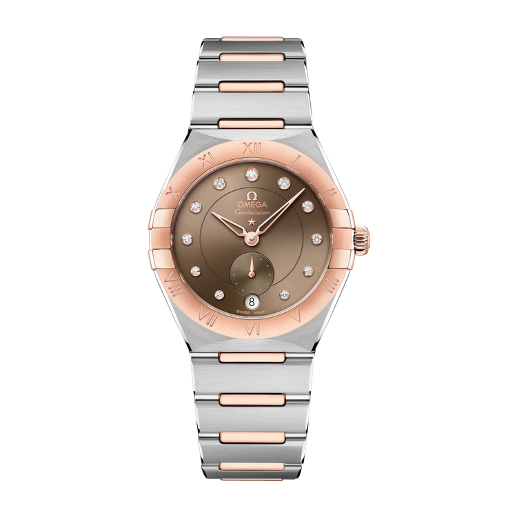 Omega Constellation Brown Two-Tone 34mm