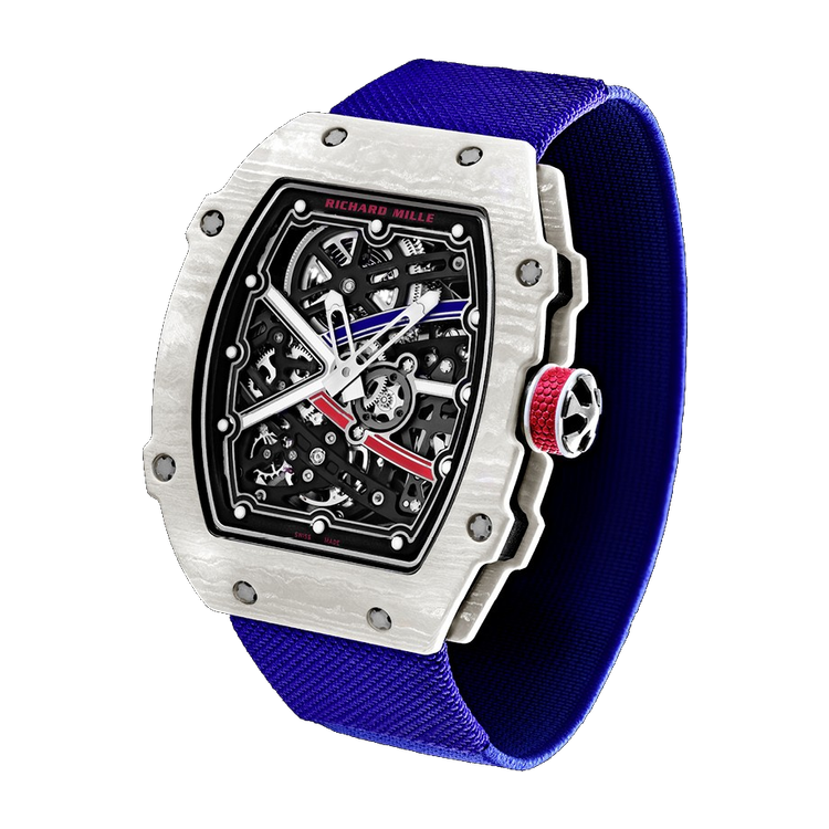 Richard Mille "Alexis Pinturault" RM 67-02 Skeleton Carbon Fabric 38.7mm