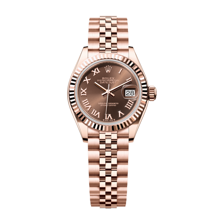 Rolex Lady-Datejust Chocolate Rose Gold 28mm