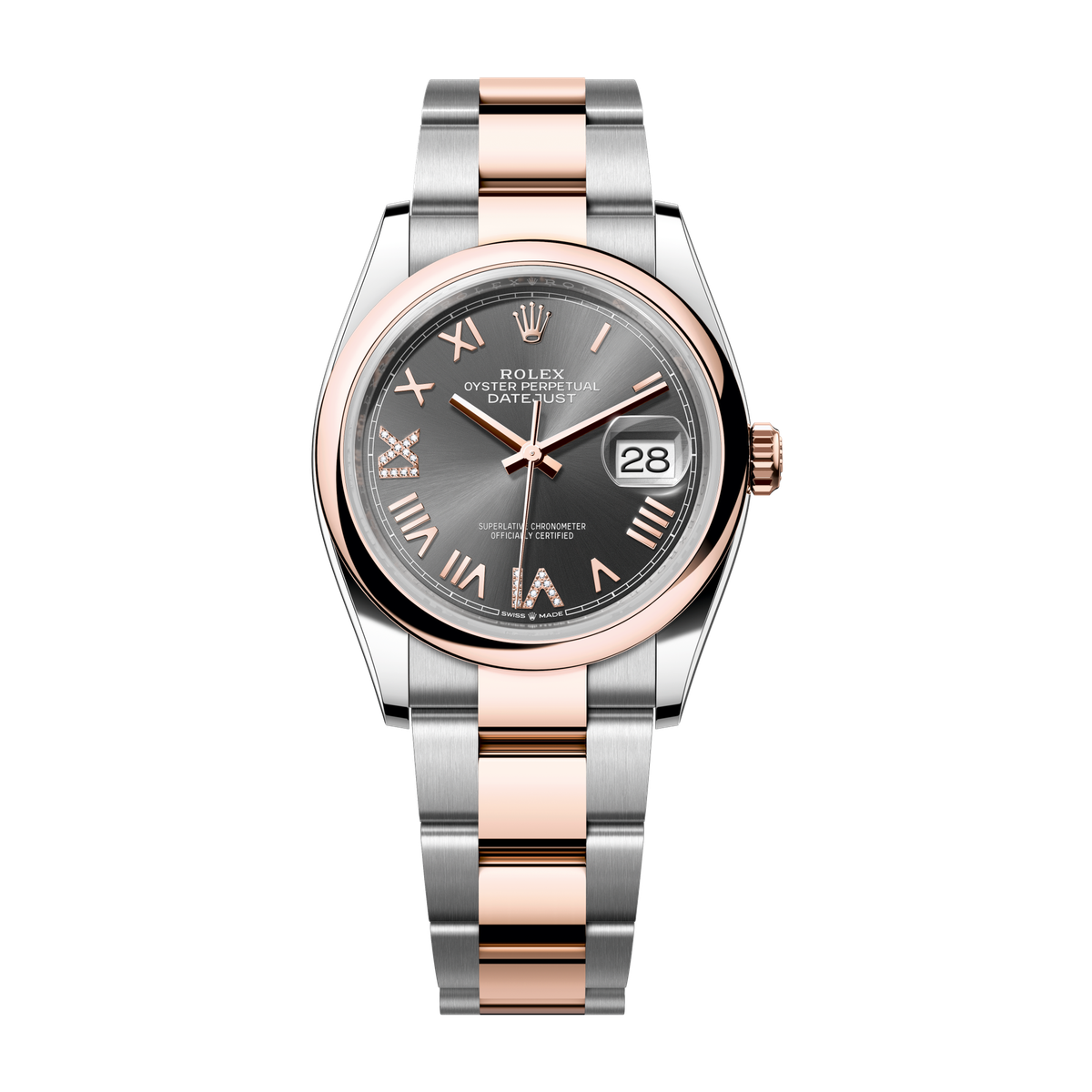 Rolex Datejust 36 Dark Grey Two-Tone 36mm