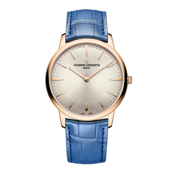 Vacheron Constantin Patrimony Manual-winding Silver Rose Gold Alligator Leather 39mm