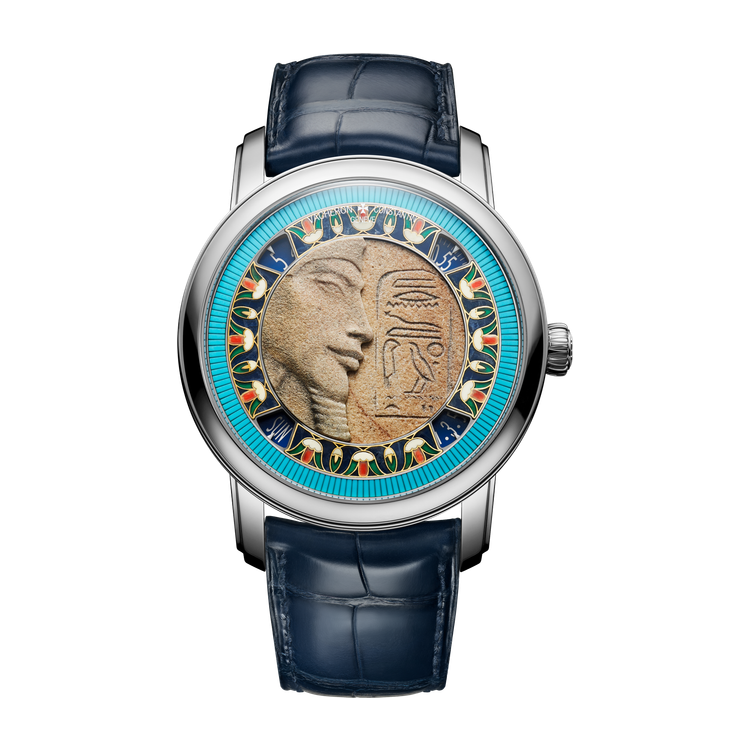 Vacheron Constantin Métiers d'Art Tribute to Great Civilisations Gold White Gold Alligator Leather 42mm