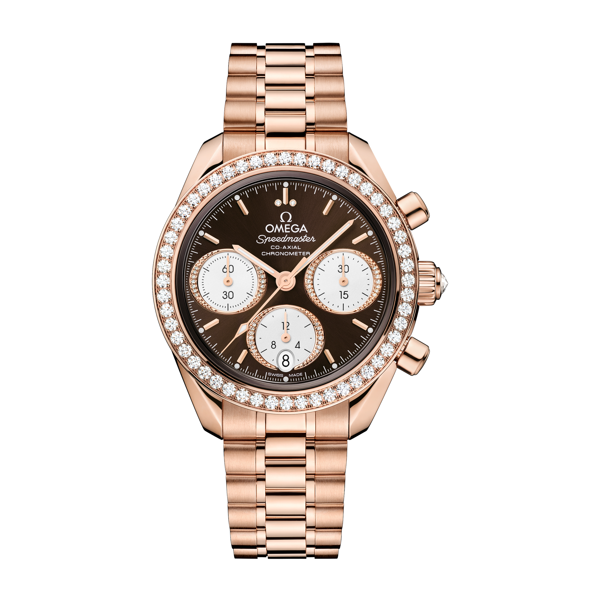 Omega Speedmaster 38 Brown Rose Gold 38mm