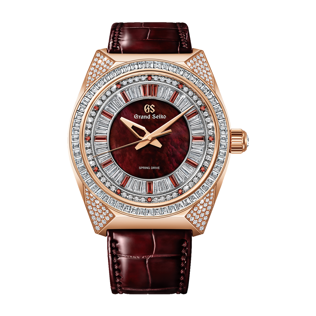 Grand Seiko "Red Lion" Masterpiece Rose Gold Alligator Leather 44.5mm