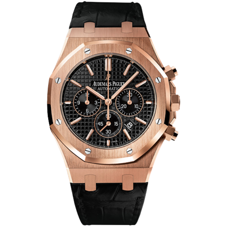 Audemars Piguet Royal Oak Chronograph Black Rose Gold 41mm