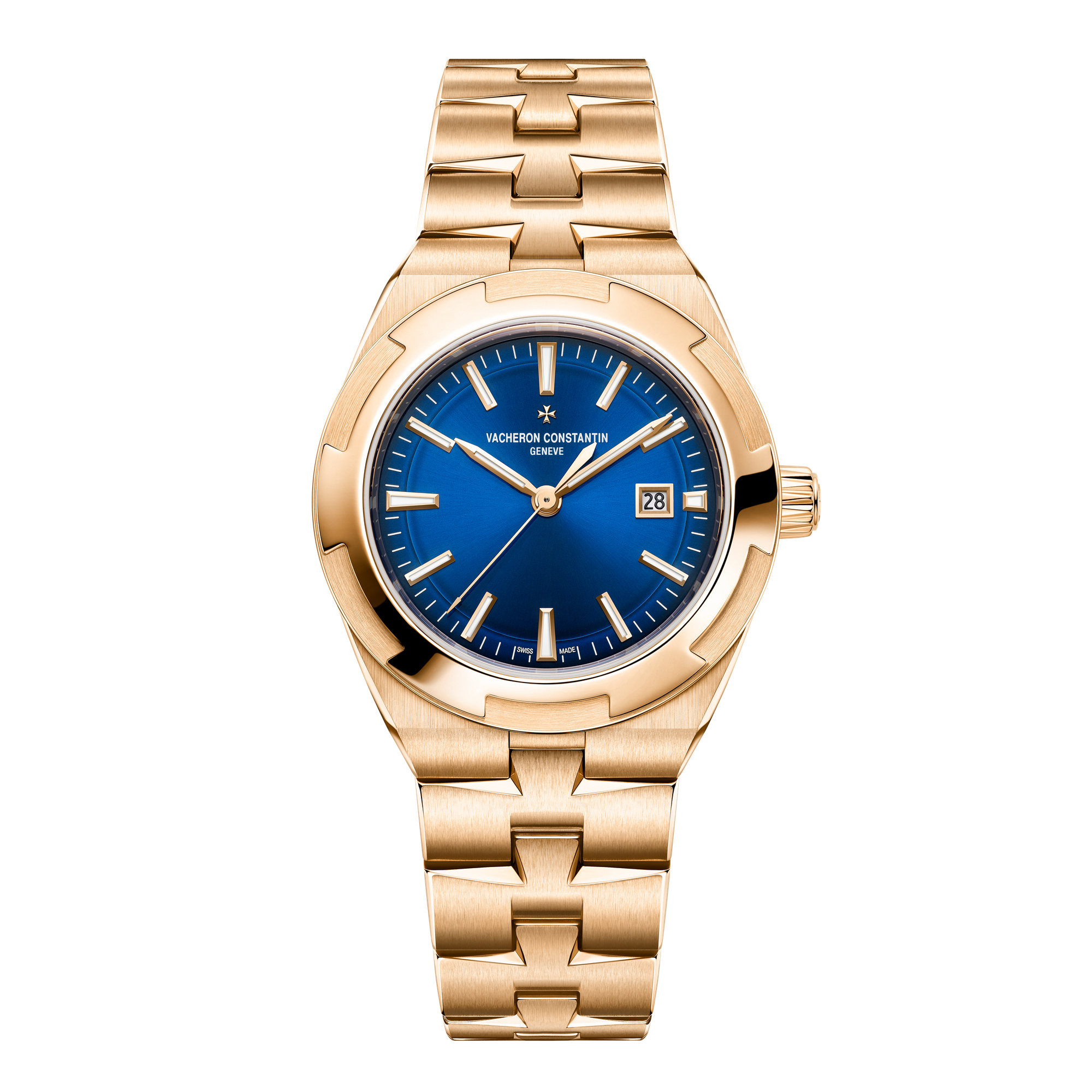 Vacheron Constantin Overseas Self-winding Blue Rose Gold 34.5mm