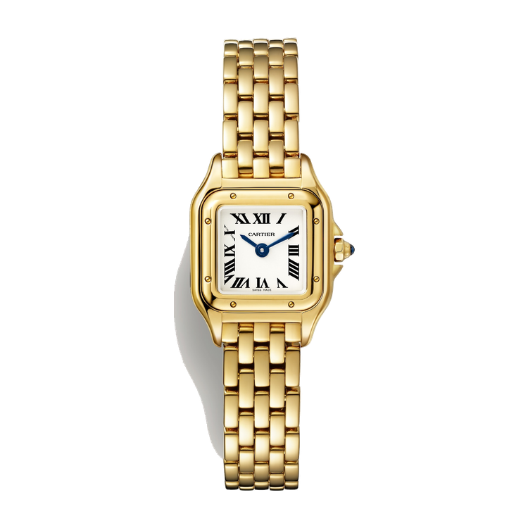Cartier Panthère de Cartier Mini Silver Yellow Gold 18.5mm