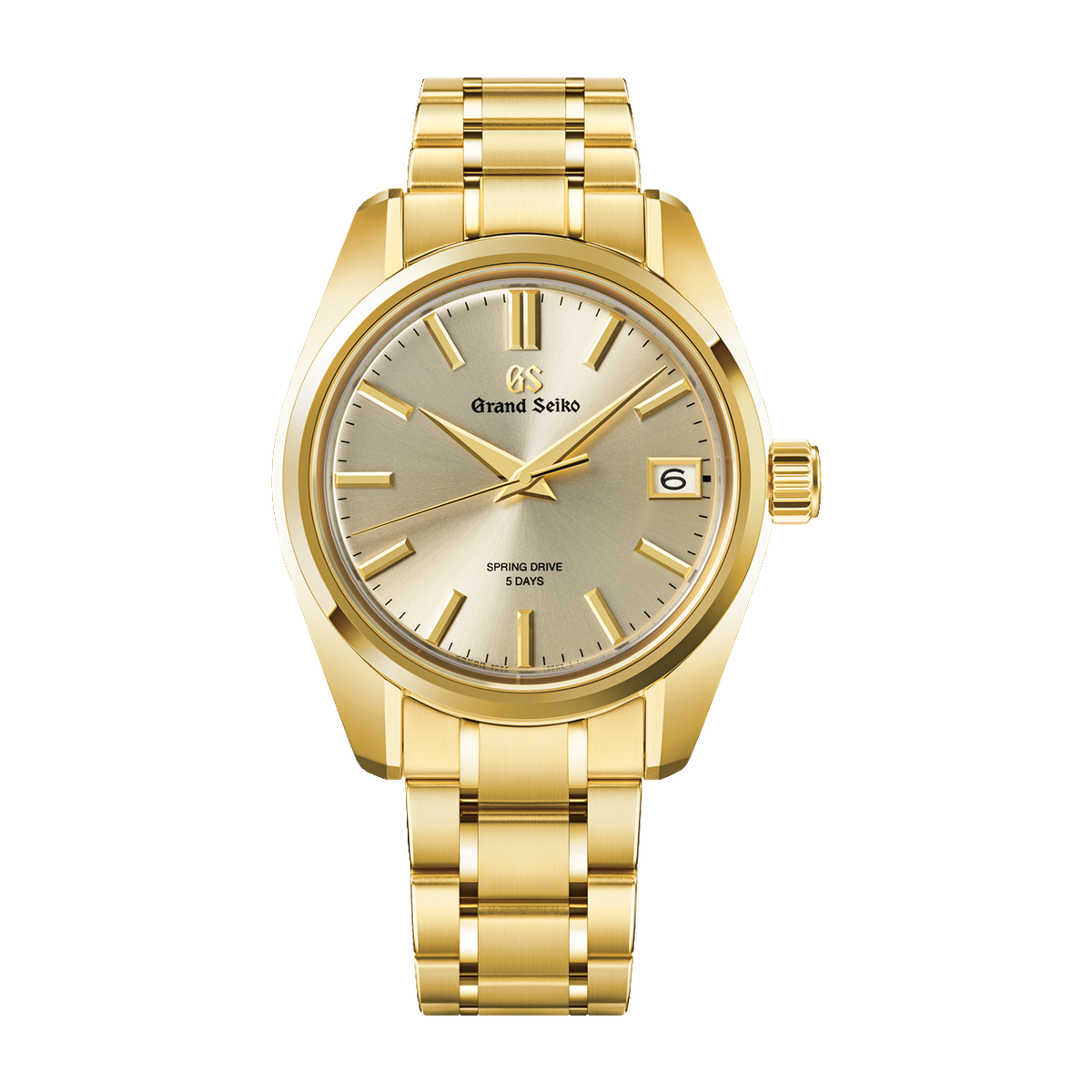 Grand Seiko Heritage 44GS Champagne Yellow Gold 40mm