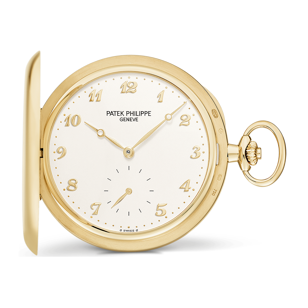 Patek Philippe Pocket Watches Silver Yellow Gold 48mm