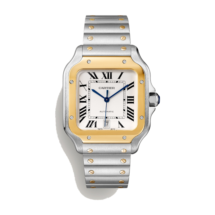 Cartier Santos de Cartier Large Silver Two-Tone 39.8mm