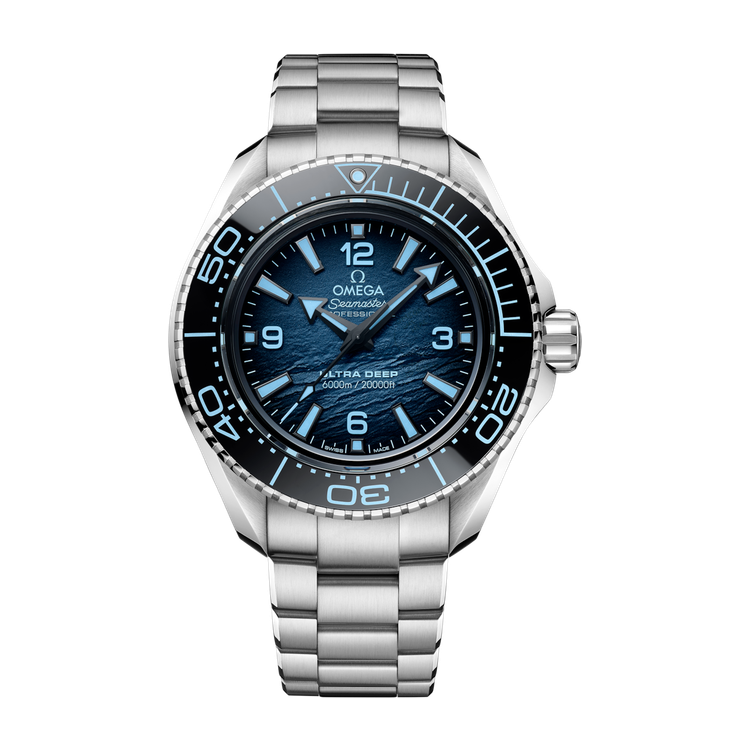 Omega "Ultra Deep" Seamaster Planet Ocean 6000M Blue Steel 45.5mm