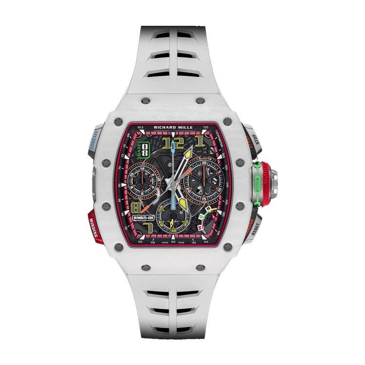 Richard Mille RM 65-01 Skeleton Carbon Rubber 44.5mm