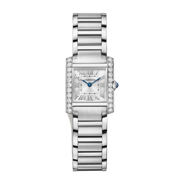 Cartier Tank Française Silver Steel 21.2mm