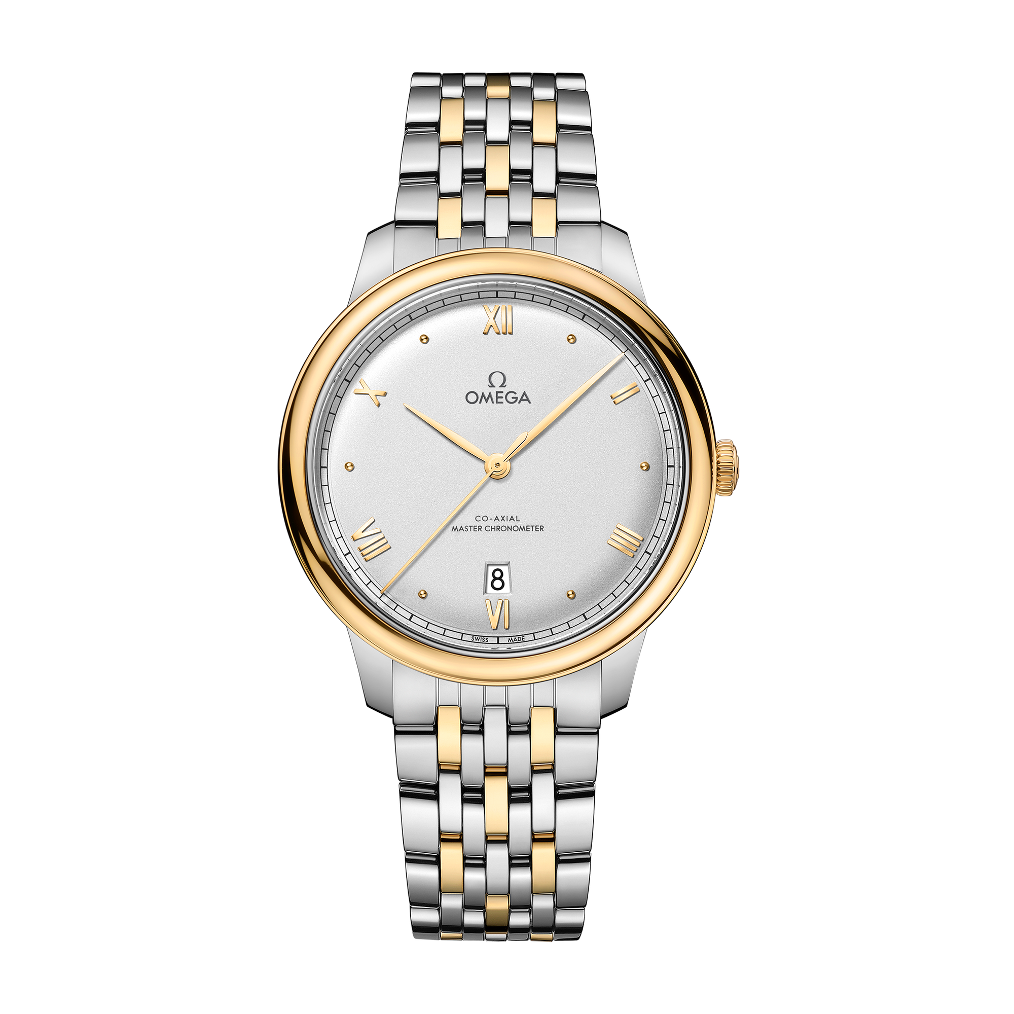 Omega De Ville Prestige Silver Two-Tone 40mm