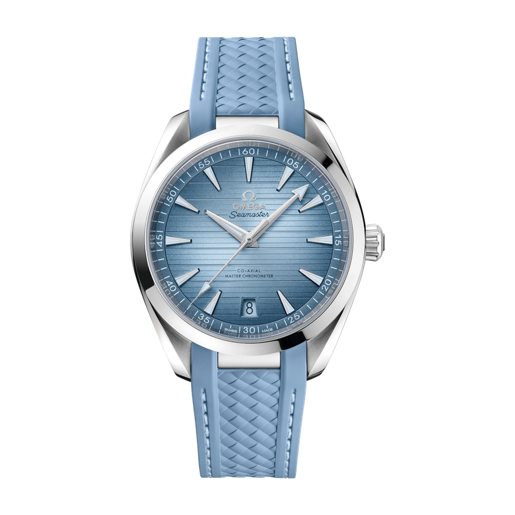 Omega Seamaster Aqua Terra 150M Blue Steel Rubber 41mm