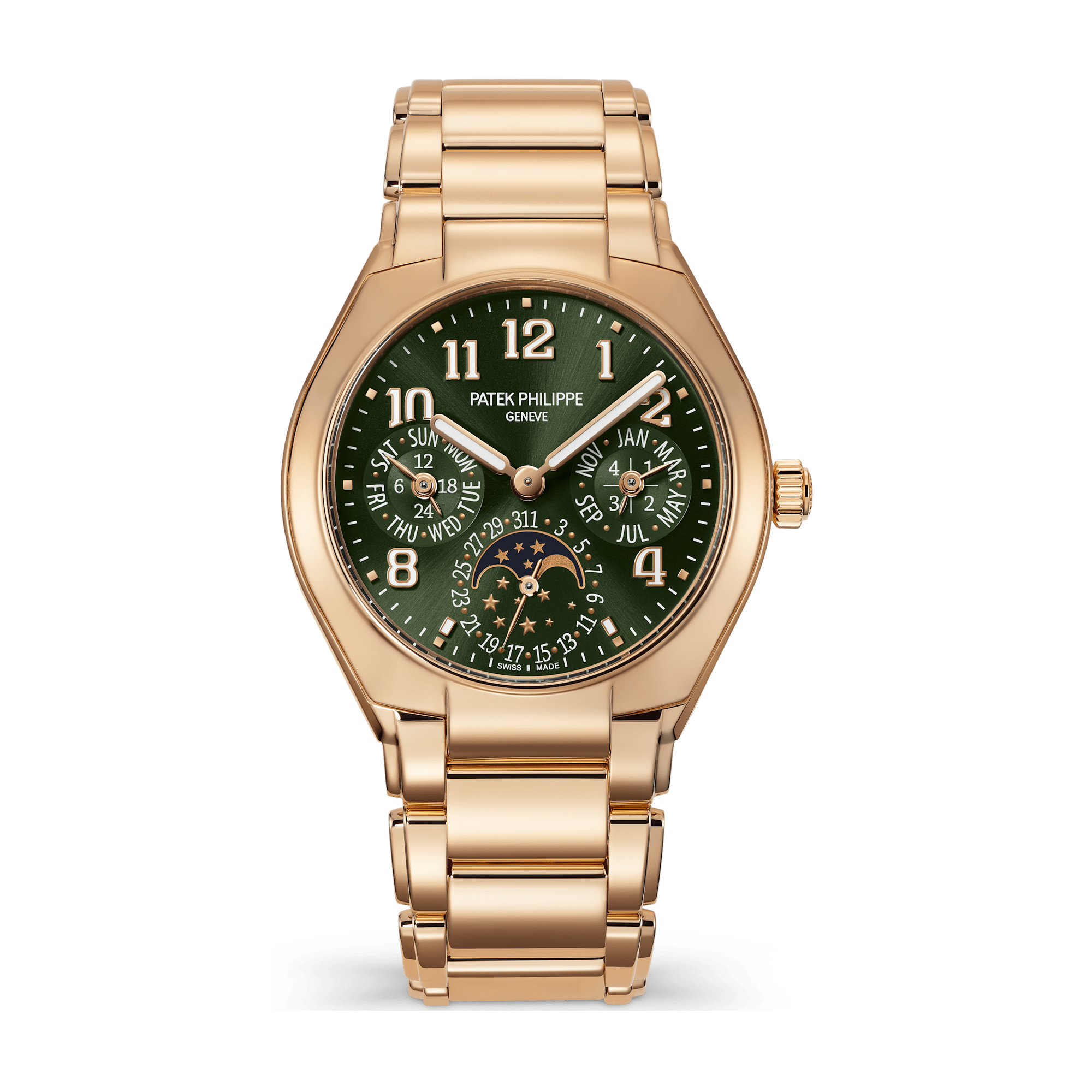 Patek Philippe Twenty~4 Green Rose Gold 36mm