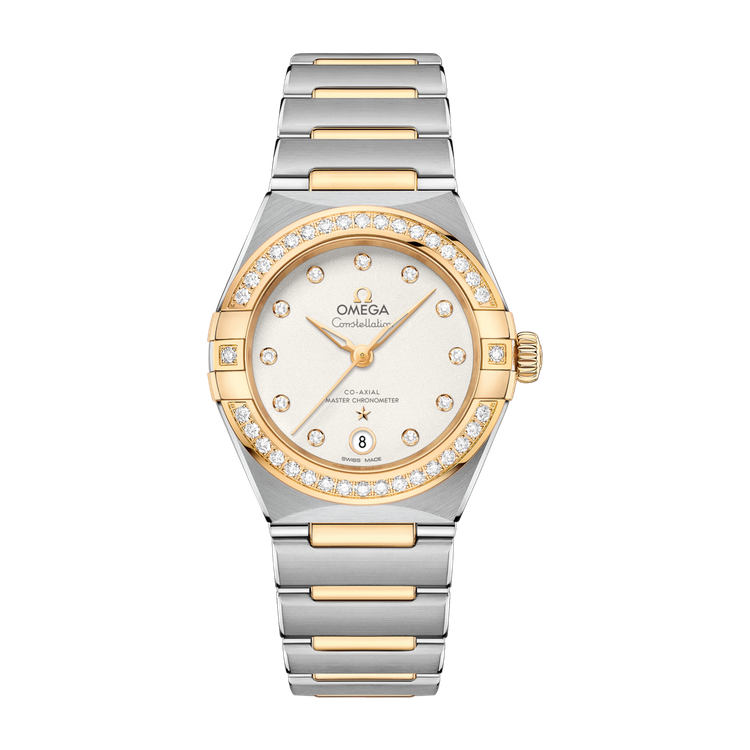 Omega Constellation Silver Two-Tone 29mm