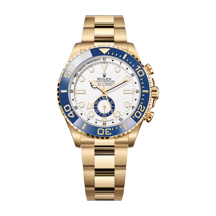 Rolex Yacht-Master II White Yellow Gold 44mm