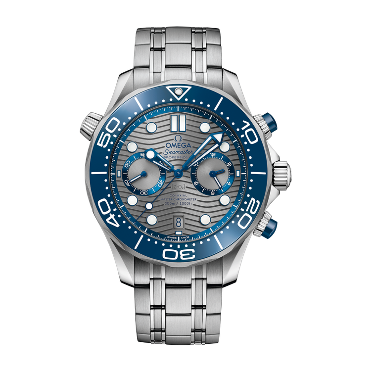 Omega Seamaster Diver 300M Grey Steel 44mm