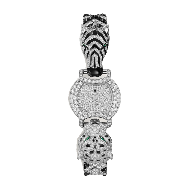 Cartier Indomptables Diamond Pave White Gold 22.2mm