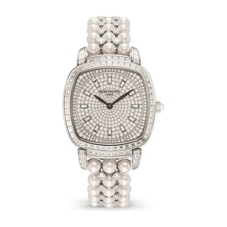 Patek Philippe Gondolo Diamond Pave White Gold 31 x 34.8mm